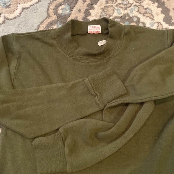 Vintage Begetex 1979 wool military shirt. Adult mens small. Pristine condition - Picture 4 of 7